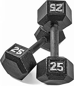CAP Barbell 25 lb コーテッドヘックスダンベル